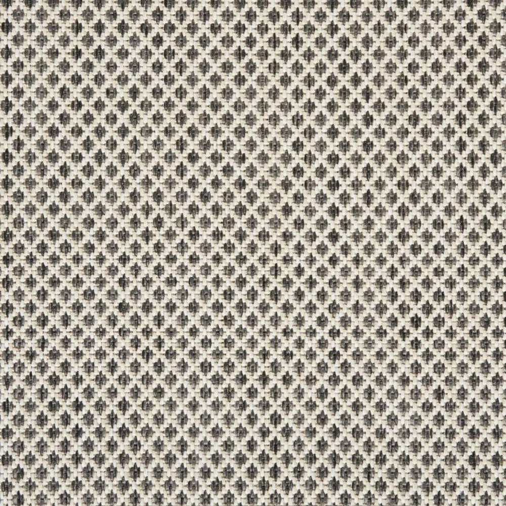 5' X 7' Cream Floral Power Loom Area Rug