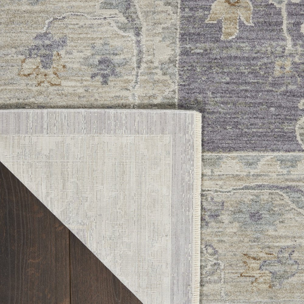 4' X 6' Pink and Ivory Floral Power Loom Area Rug