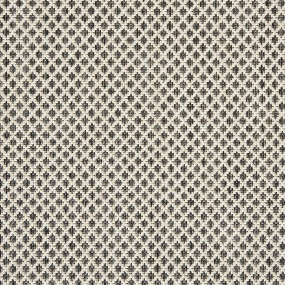 8' X 10' Cream Floral Power Loom Area Rug