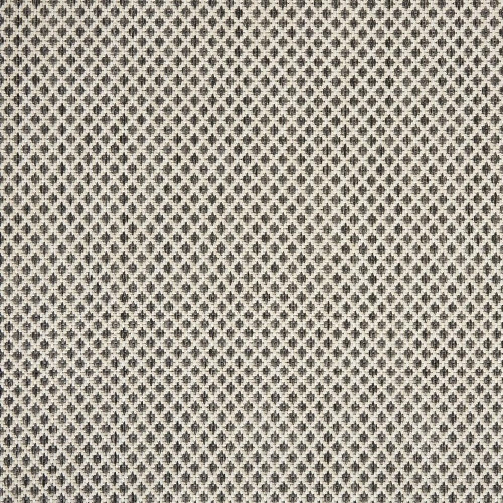 8' X 10' Cream Floral Power Loom Area Rug