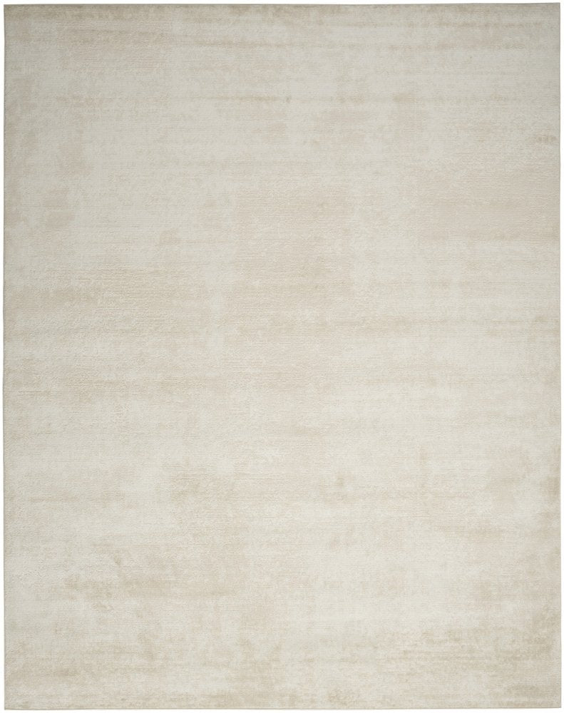 9' X 12' Cream Abstract Area Rug