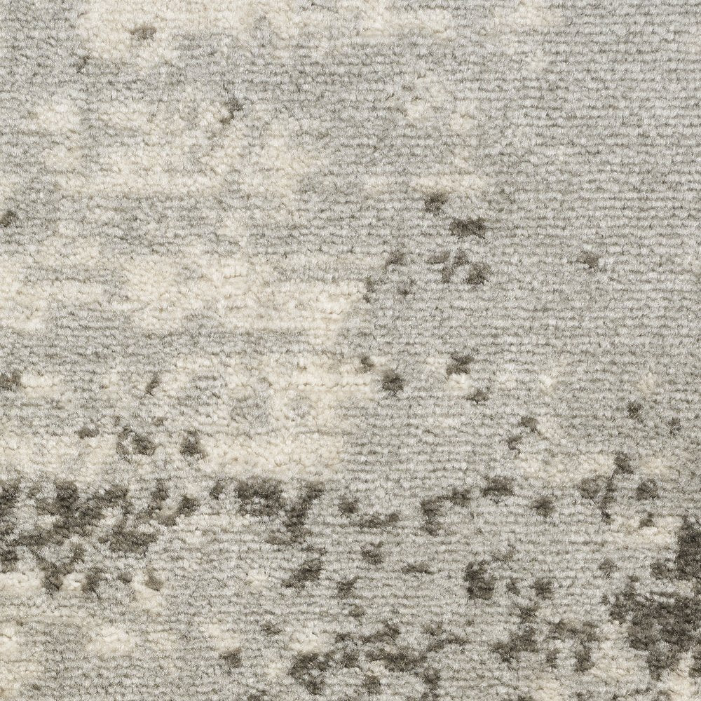 4' X 6' Cream Abstract Area Rug