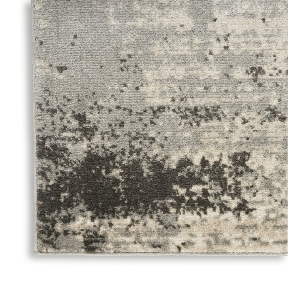 4' X 6' Cream Abstract Area Rug