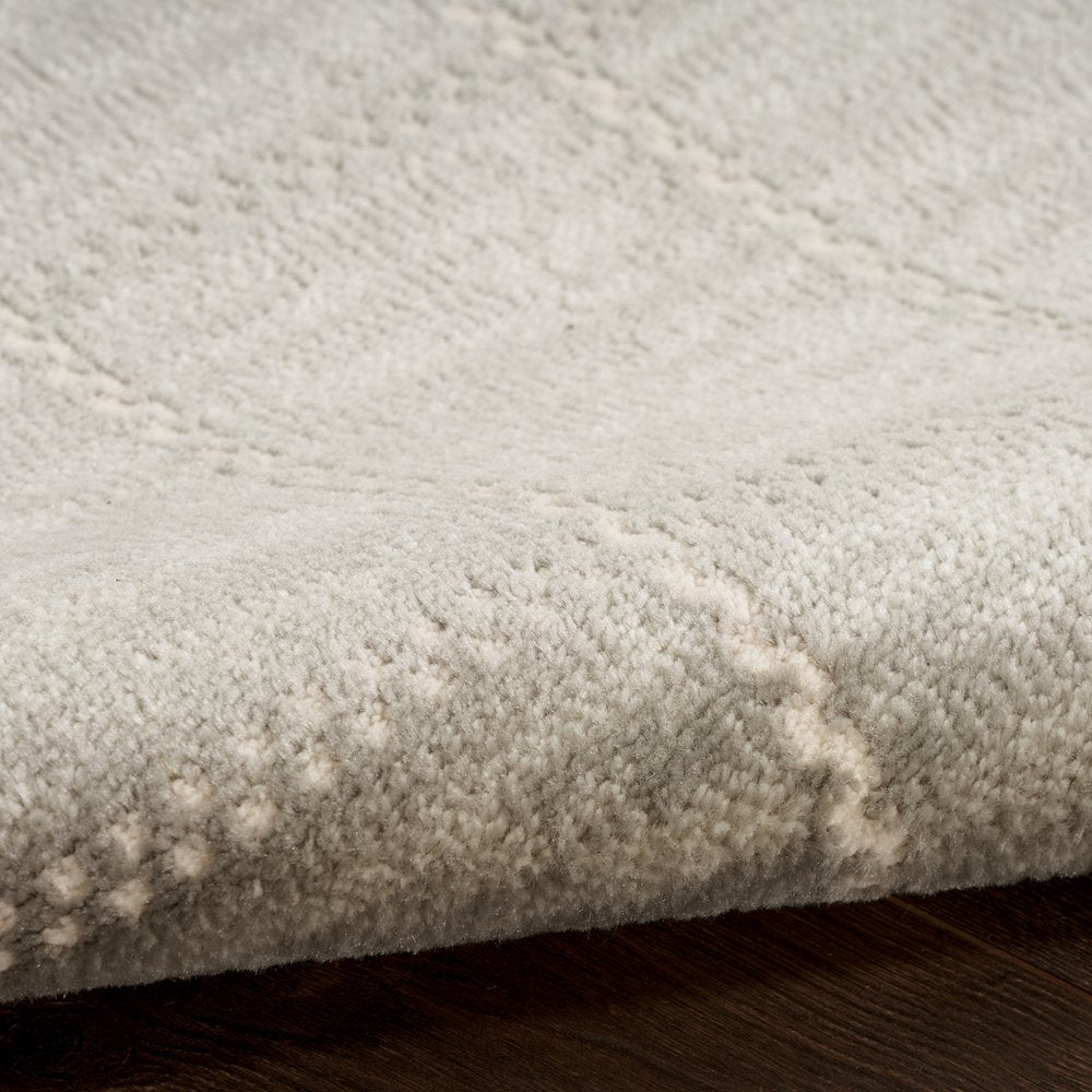 9' X 12' Gray Geometric Area Rug