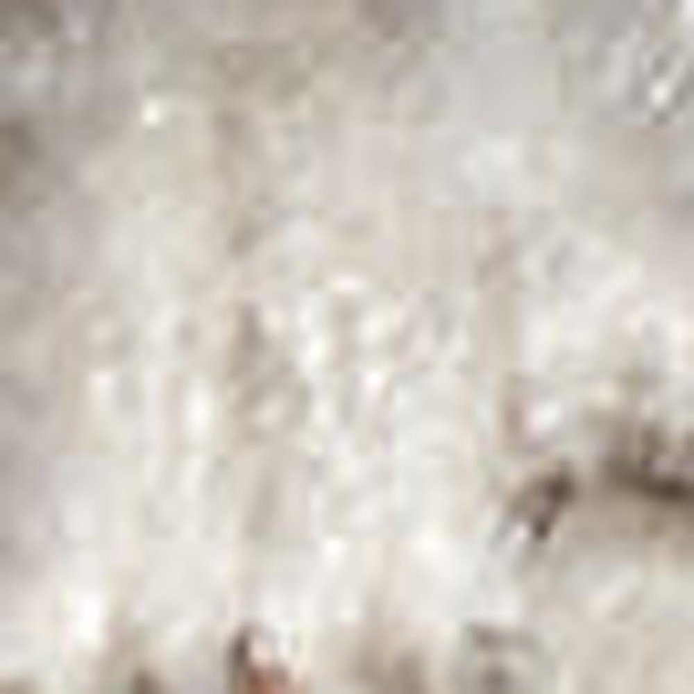 4' X 6' Cream Geometric Area Rug