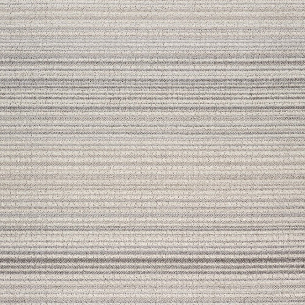 5' X 8' Gray and Ivory Abstract Area Rug