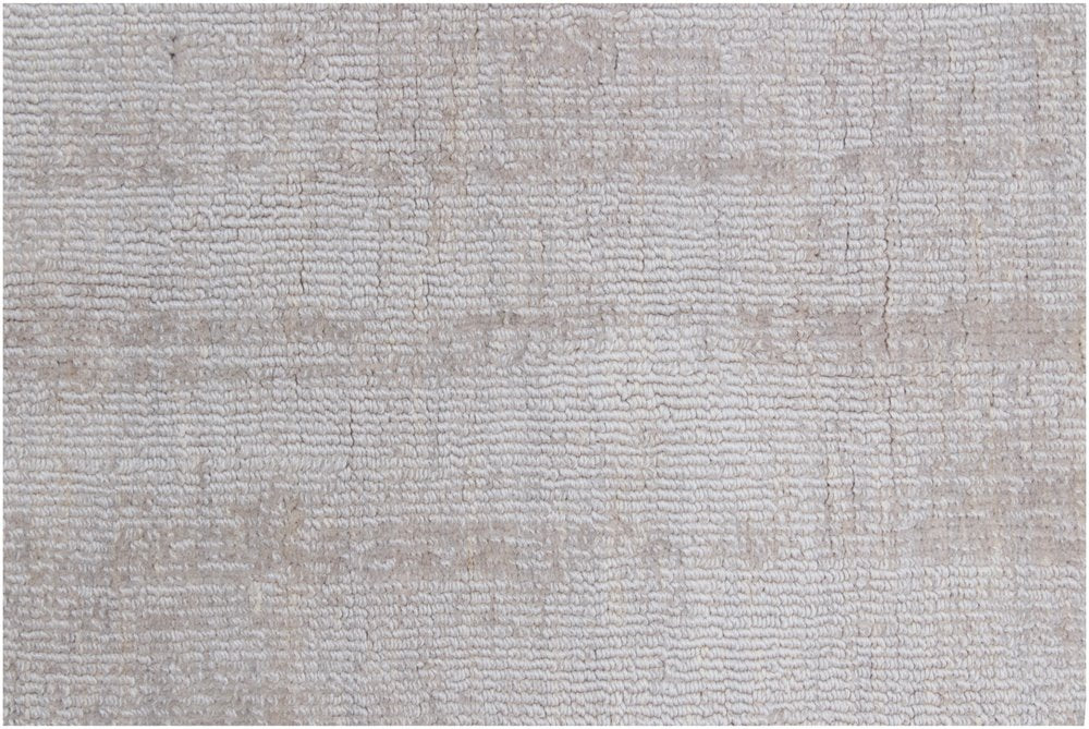 9' X 12' Taupe Hand Loomed Area Rug