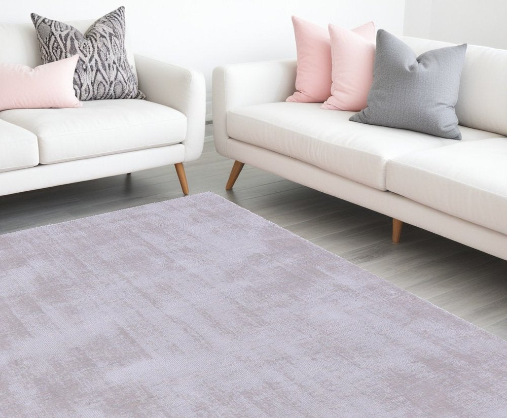 9' X 12' Taupe Hand Loomed Area Rug