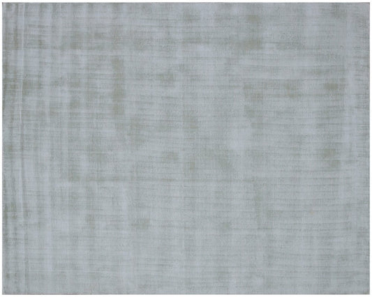 5' X 8' Green Hand Loomed Area Rug