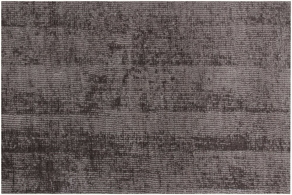 9' X 12' Dark Brown Hand Loomed Area Rug