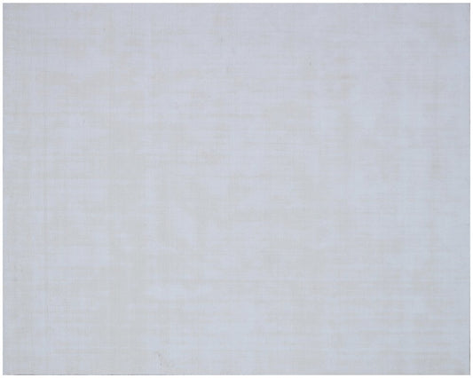 9' X 12' Ivory Hand Loomed Area Rug