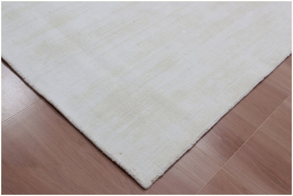 9' X 12' Ivory Hand Loomed Area Rug