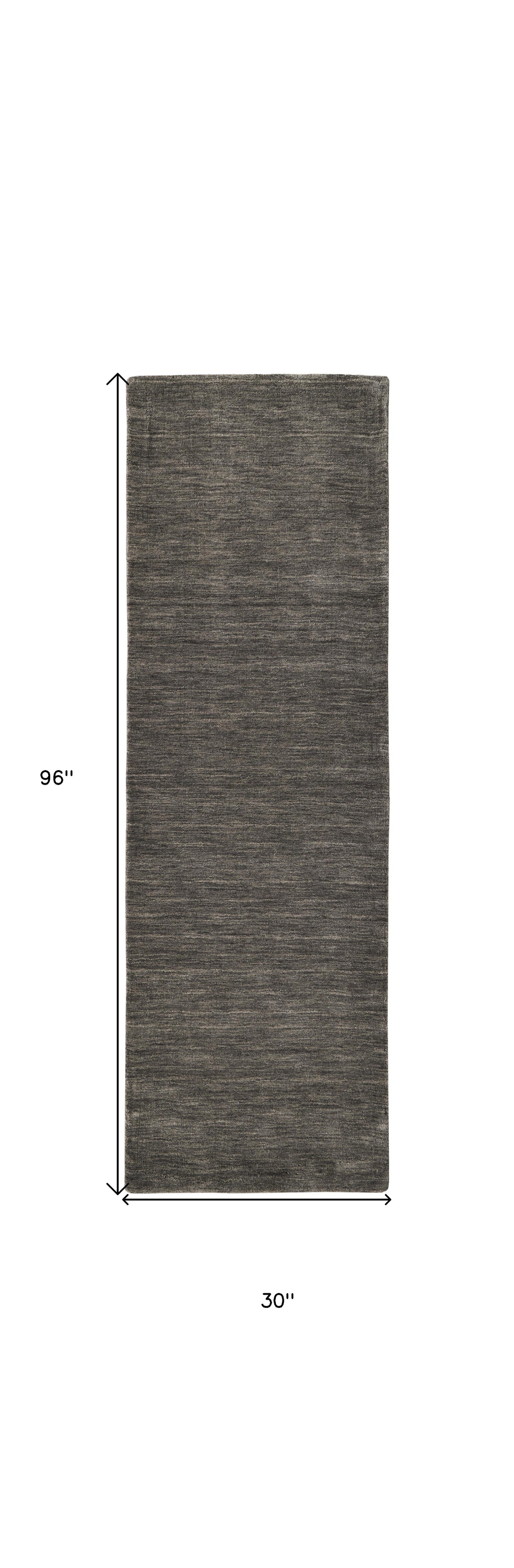 4' X 6' Tan Wool Hand Woven Area Rug