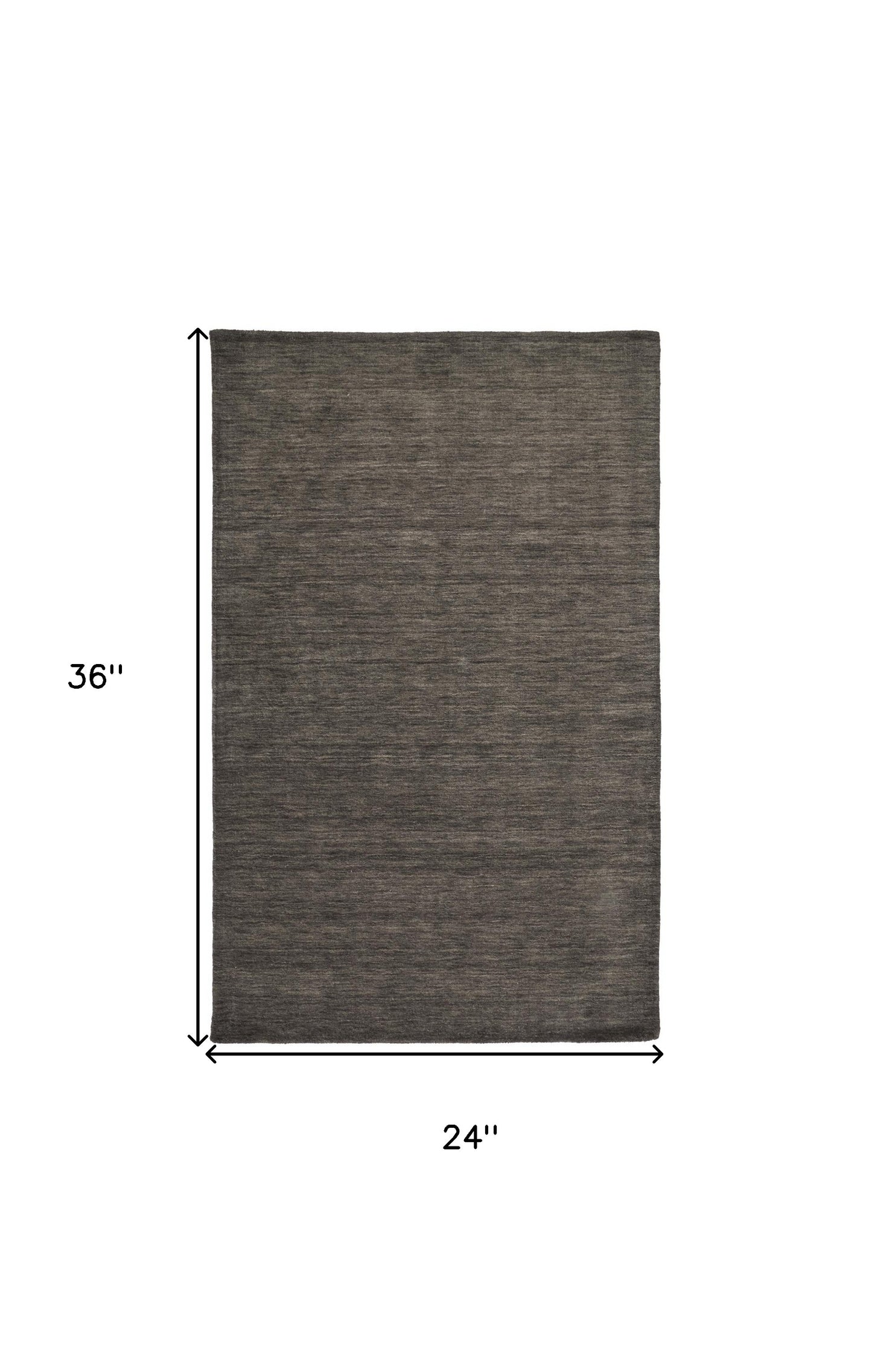 4' X 6' Tan Wool Hand Woven Area Rug