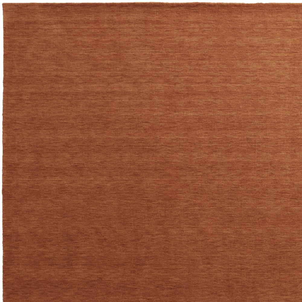 4' X 6' Tan Wool Hand Woven Area Rug