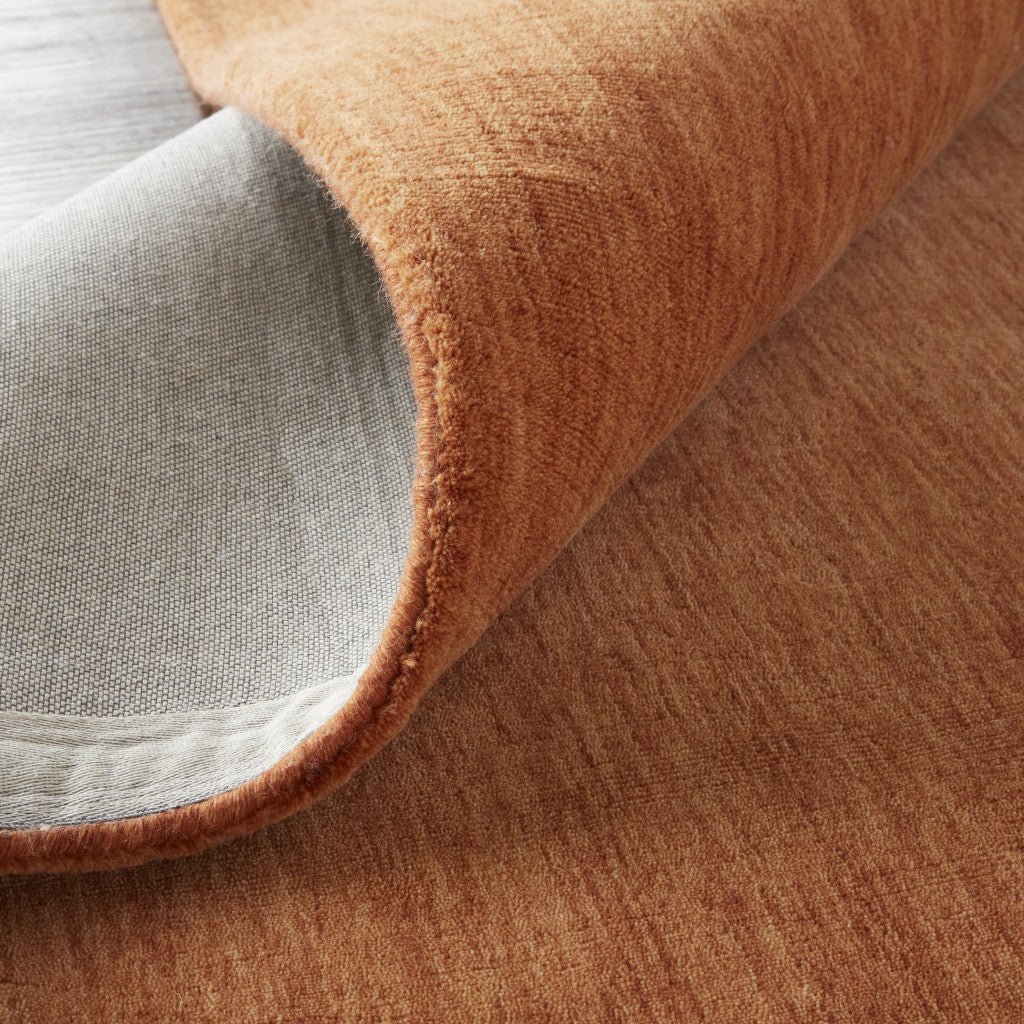 4' X 6' Tan Wool Hand Woven Area Rug