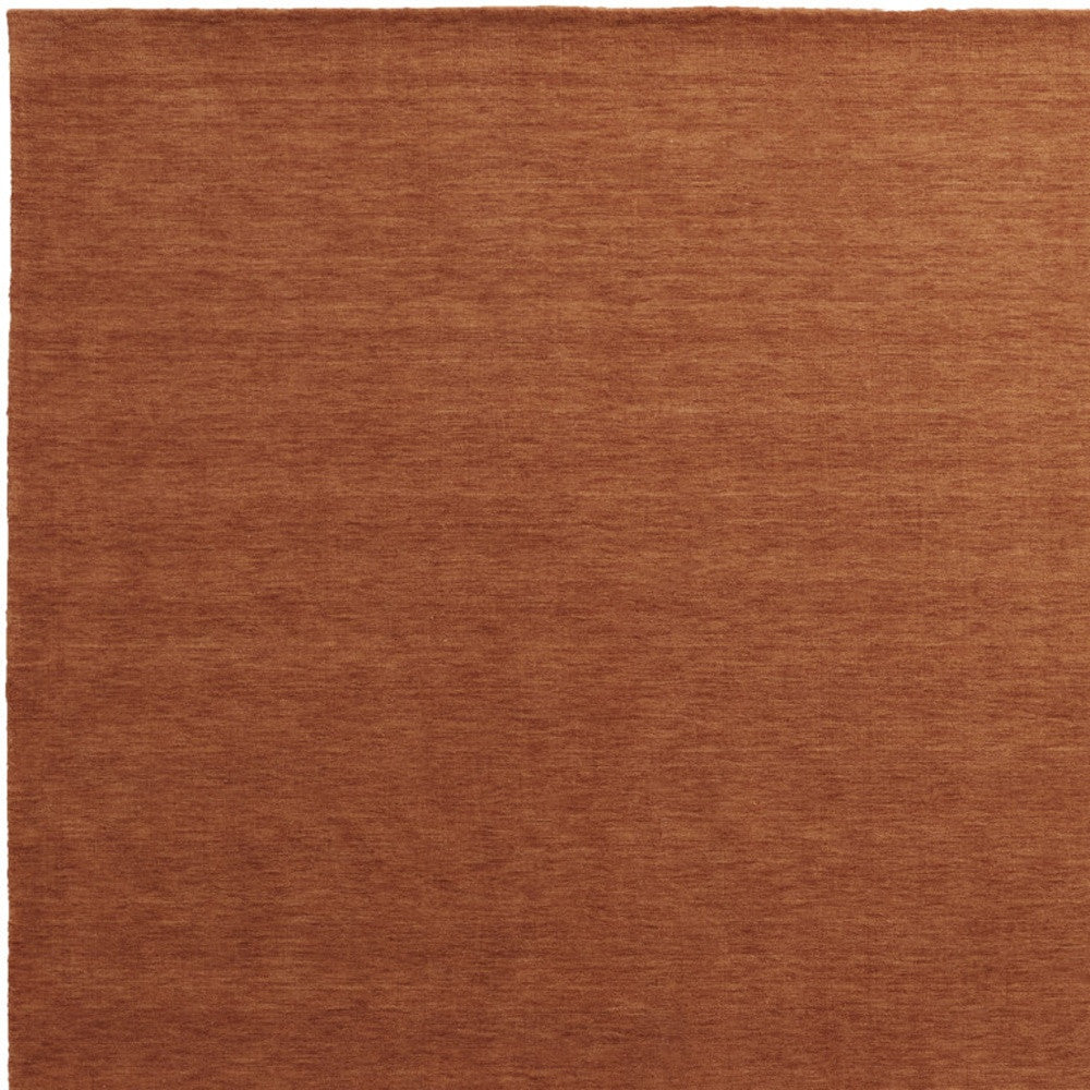 4' X 6' Tan Wool Hand Woven Area Rug