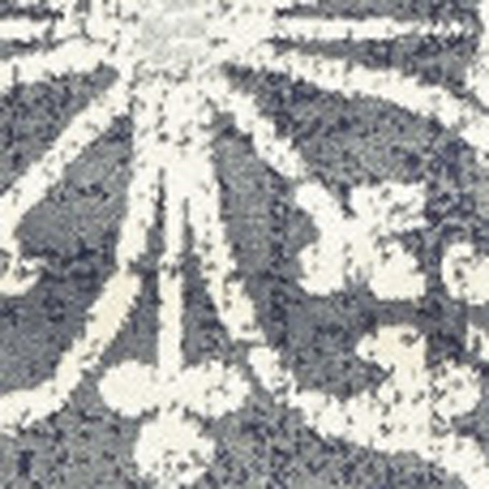 9' X 12' Tan and Gray Geometric Power Loom Area Rug