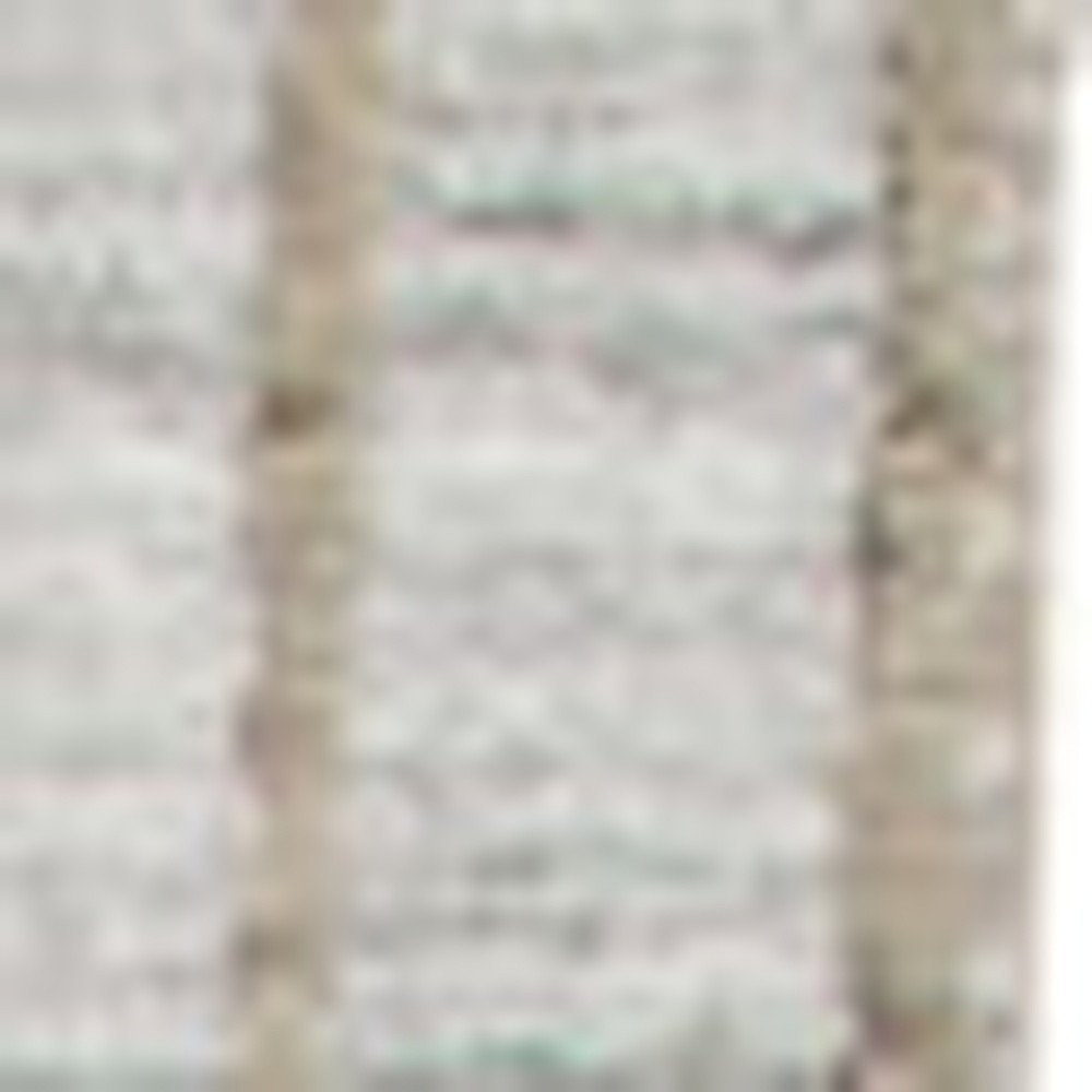 4' X 6' Gray and Ivory Geometric Hand Woven Area Rug