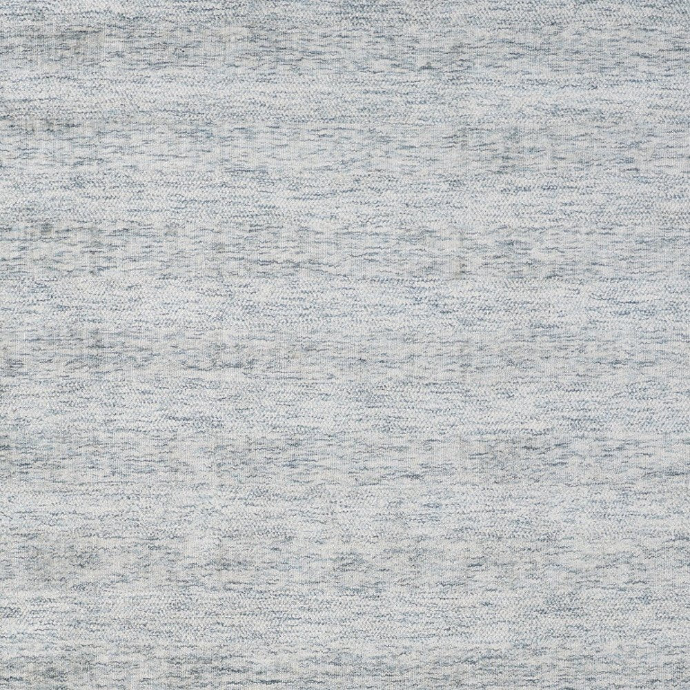 5' X 8' Blue Abstract Hand Woven Area Rug