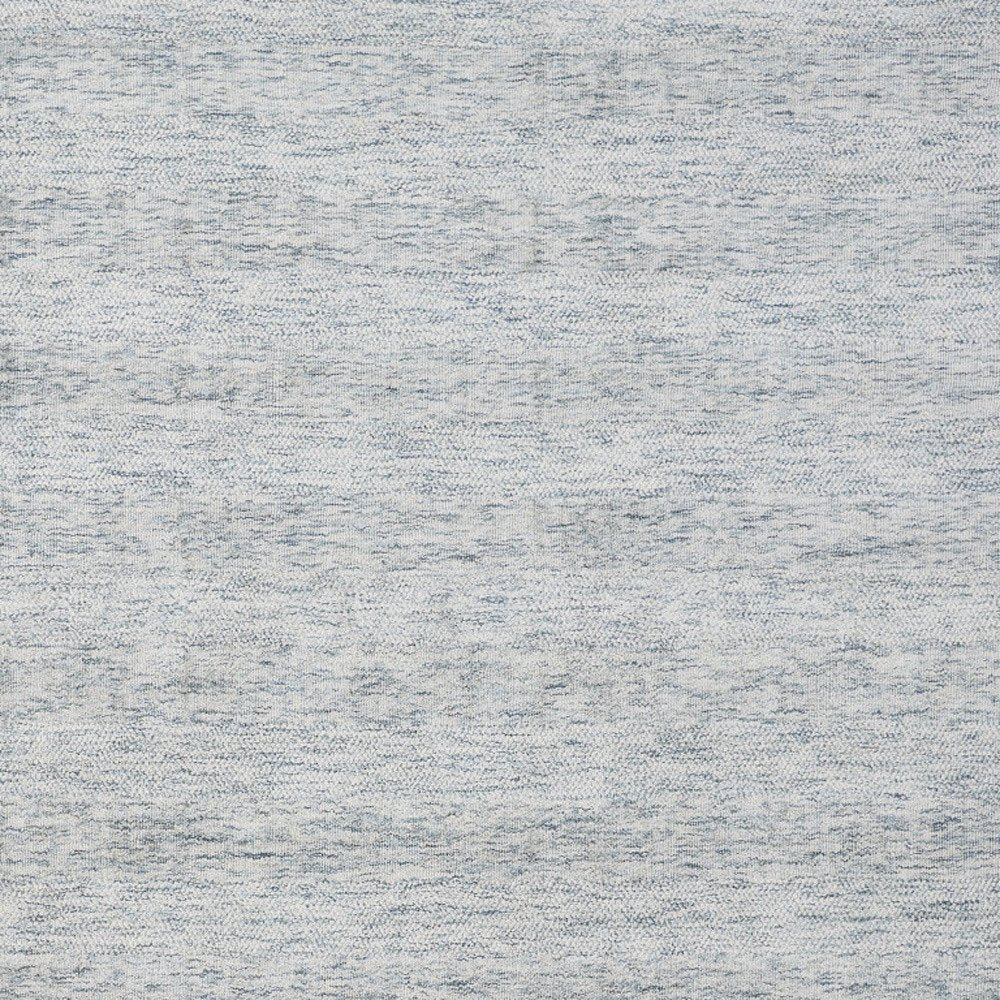 5' X 8' Blue Abstract Hand Woven Area Rug