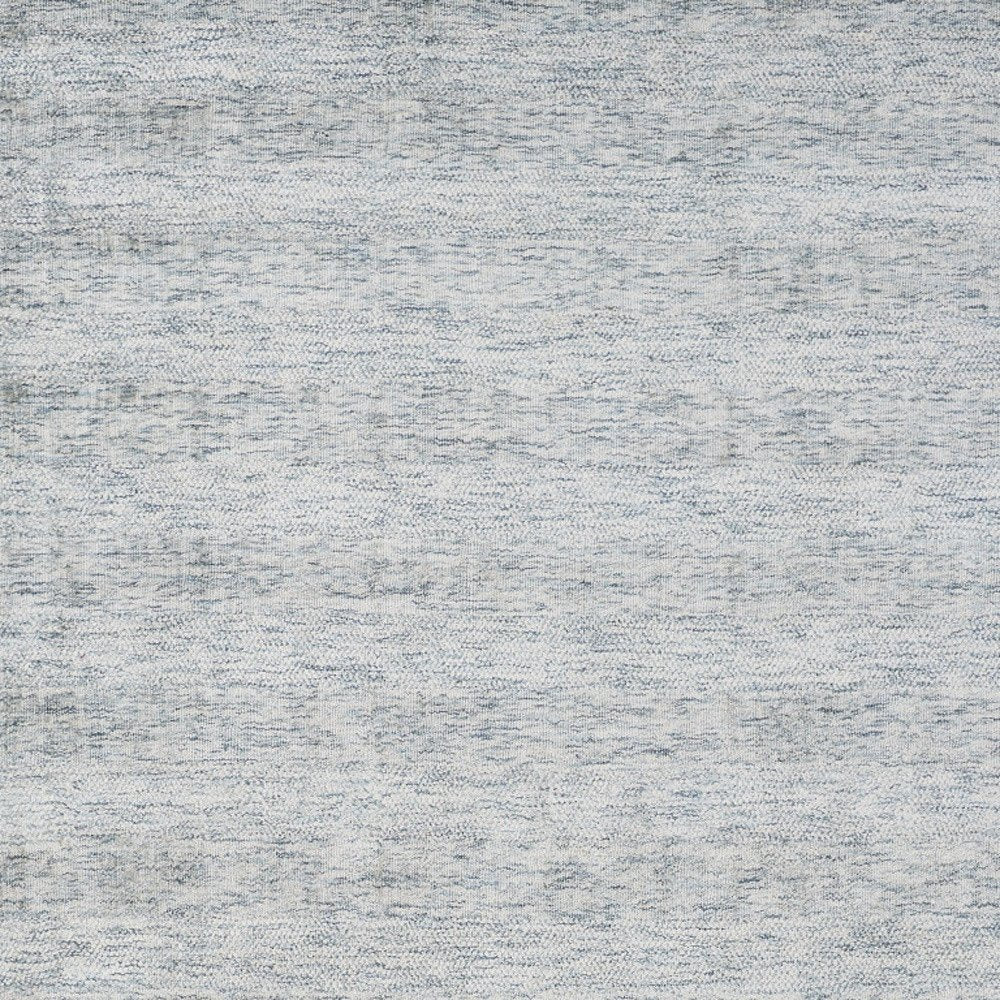 5' X 8' Blue Abstract Hand Woven Area Rug