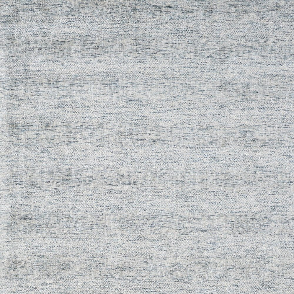 5' X 8' Blue Abstract Hand Woven Area Rug