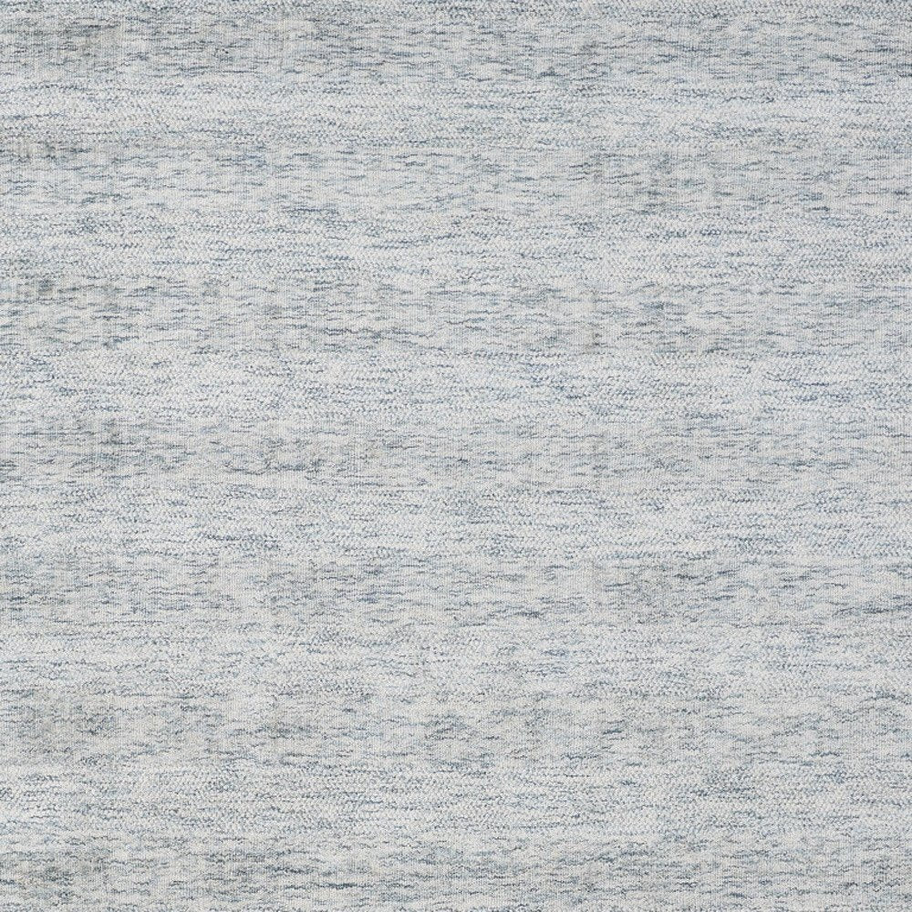 5' X 8' Blue Abstract Hand Woven Area Rug