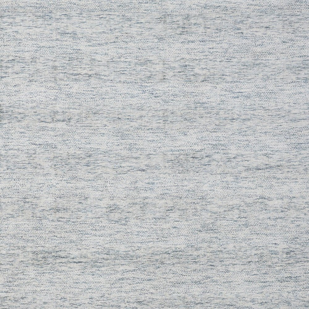 5' X 8' Blue Abstract Hand Woven Area Rug