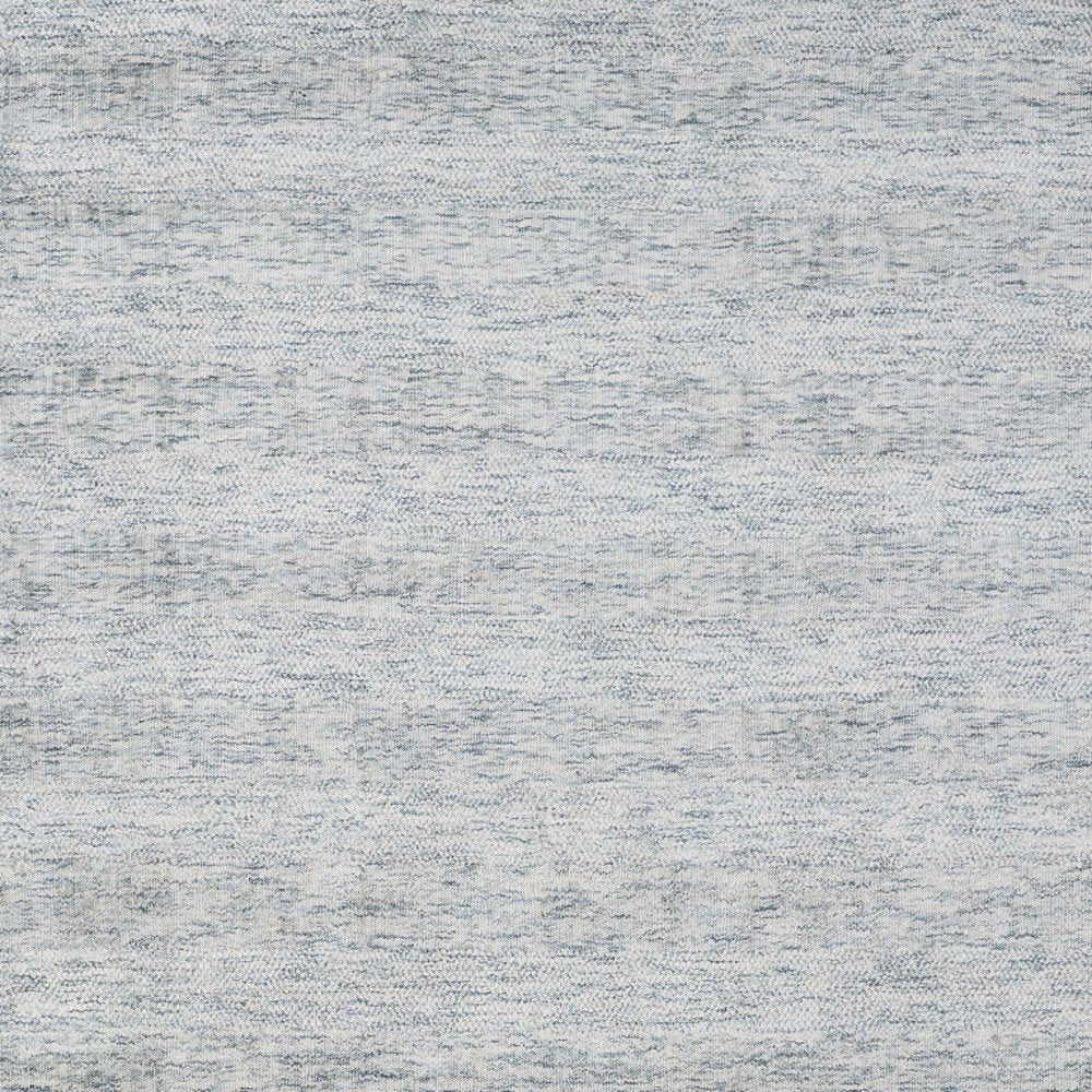 5' X 8' Blue Abstract Hand Woven Area Rug