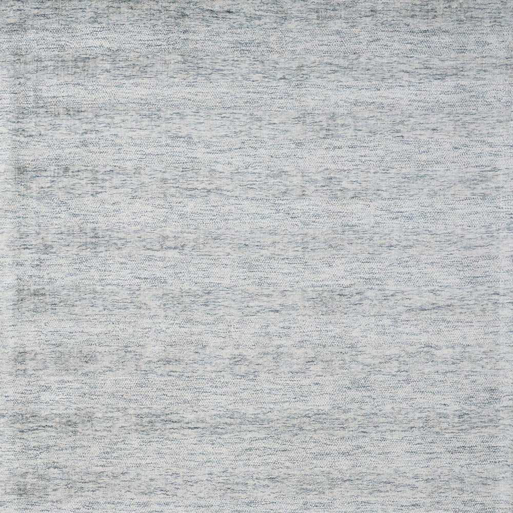 5' X 8' Blue Abstract Hand Woven Area Rug