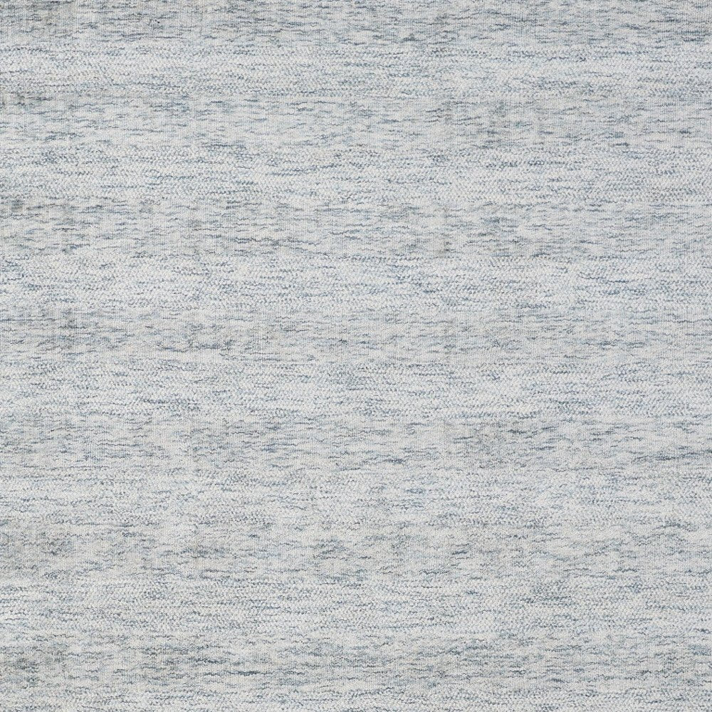 5' X 8' Blue Abstract Hand Woven Area Rug