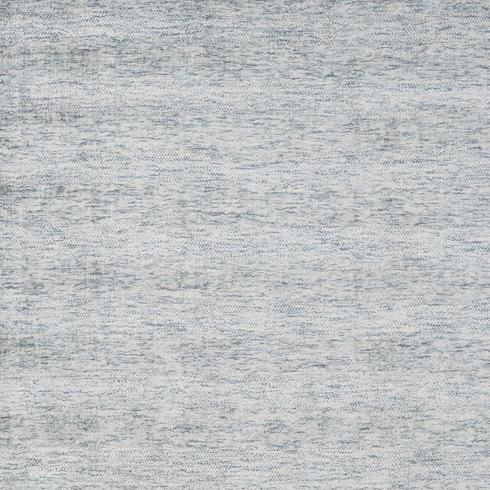 5' X 8' Blue Abstract Hand Woven Area Rug