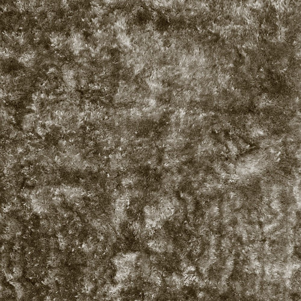 5' X 8' Gold Shag Hand Tufted Area Rug