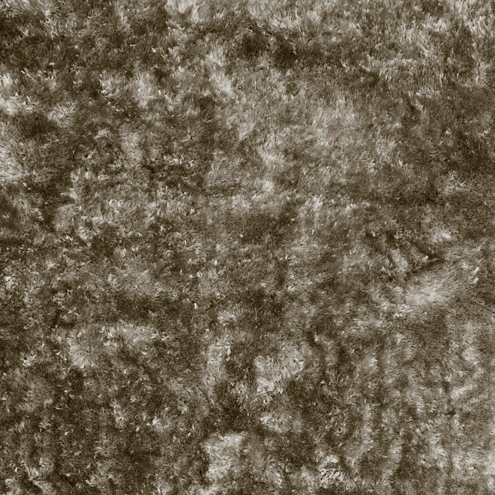 5' X 8' Gold Shag Hand Tufted Area Rug