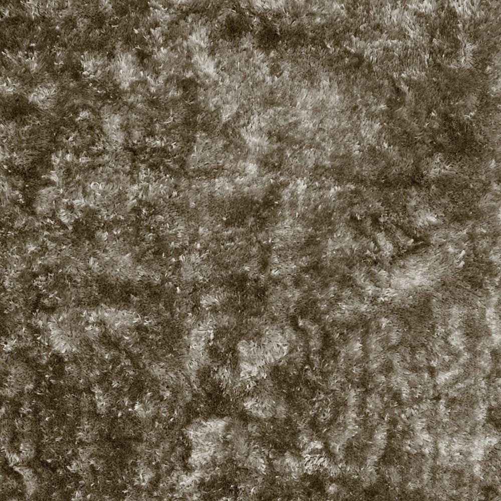 5' X 8' Gold Shag Hand Tufted Area Rug