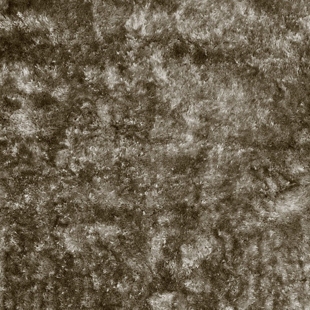 5' X 8' Gold Shag Hand Tufted Area Rug