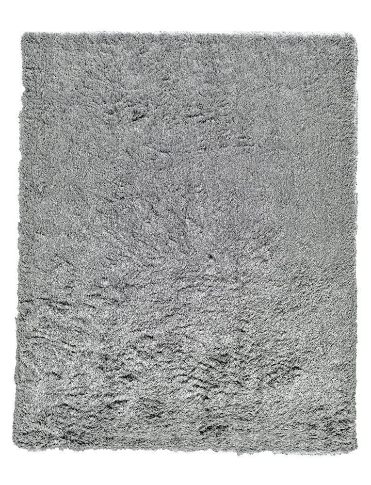 5' X 8' Tan Shag Hand Tufted Area Rug
