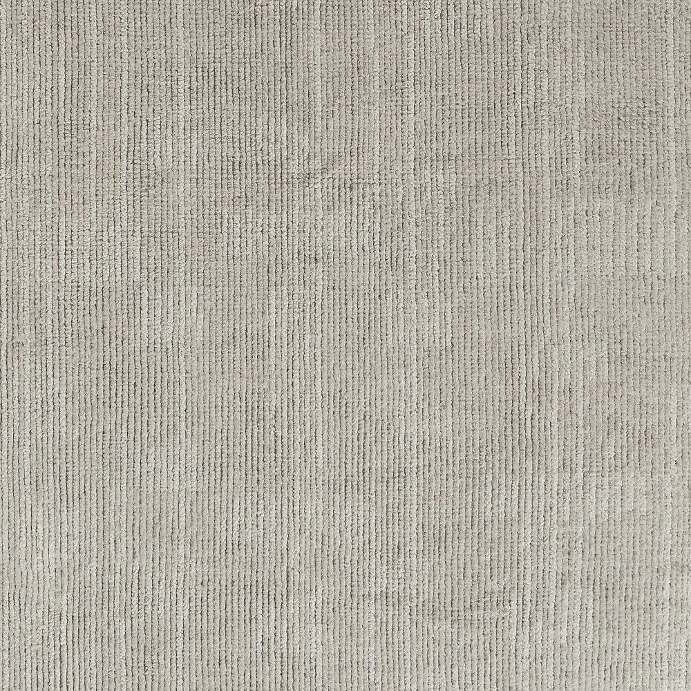 6' X 9' Tan and Ivory Wool Hand Knotted Area Rug