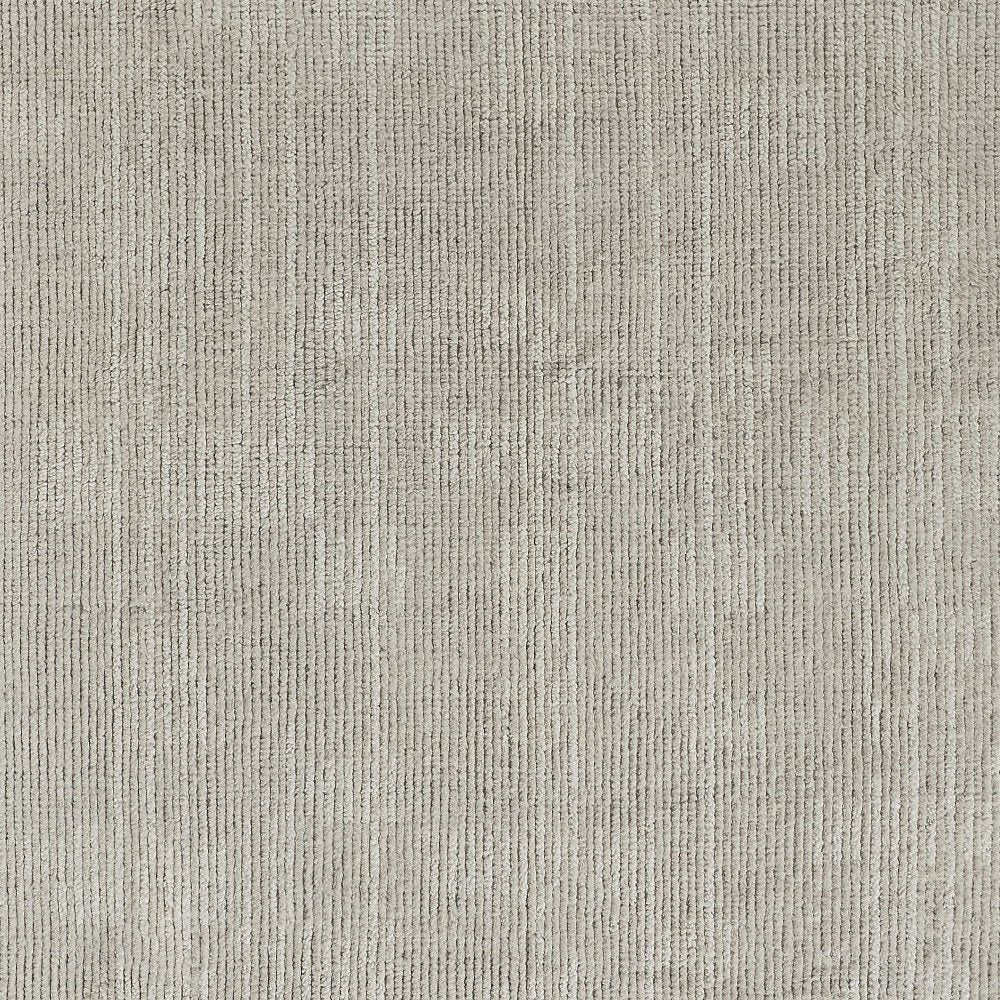 6' X 9' Tan and Ivory Wool Hand Knotted Area Rug