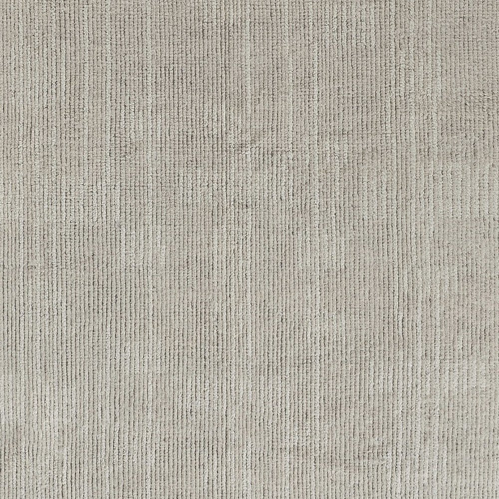 6' X 9' Tan and Ivory Wool Hand Knotted Area Rug