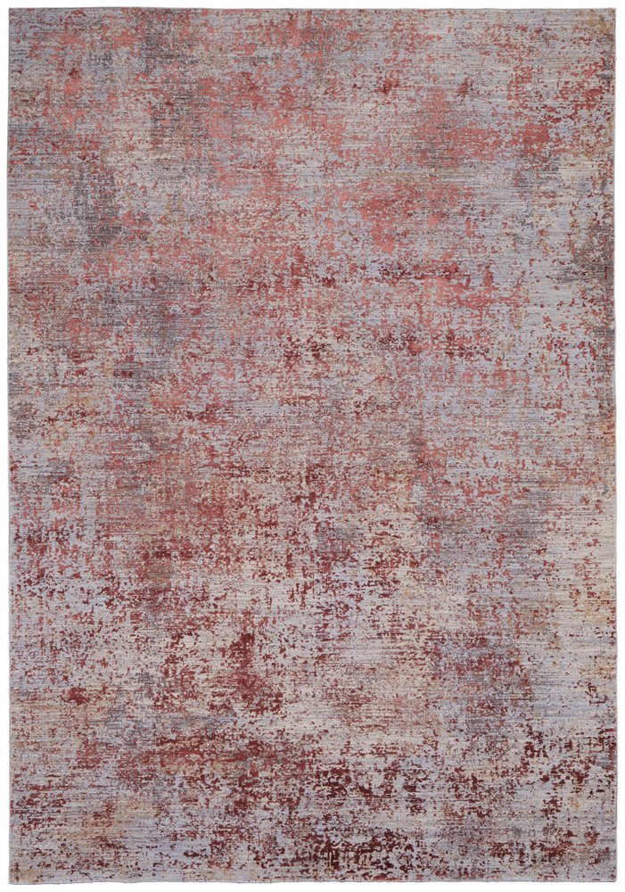 2' X 3' Blue Brown And Tan Abstract Area Rug