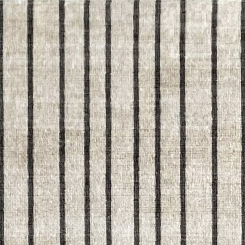 7' X 10' Beige Brown and Green Abstract Area Rug