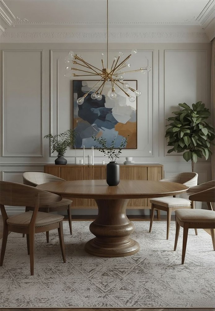 7' X 10' Cream and Beige Abstract Area Rug