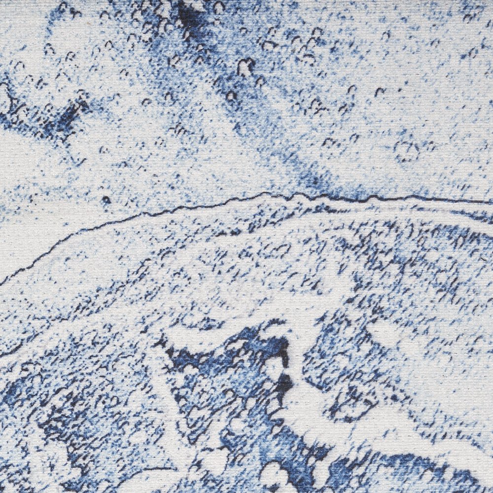 3' X 4' Ivory Abstract Power Loom Area Rug