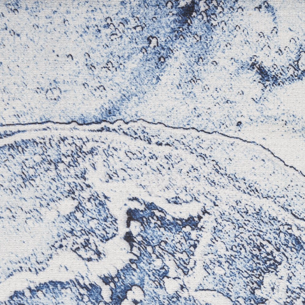 3' X 4' Ivory Abstract Power Loom Area Rug